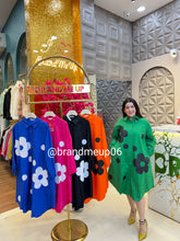 Cotton Designer Printed Dress With Pocket (PRM-626)